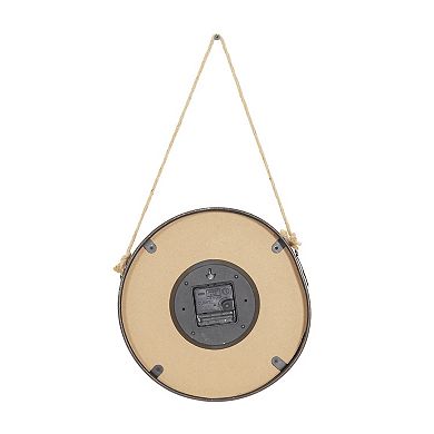 Stella & Eve Distressed Wall Clock 3-piece Set