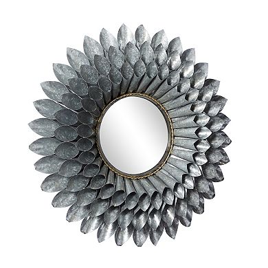 Stella & Eve Floral Metal Wall Mirror