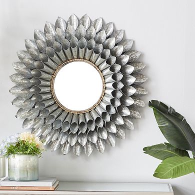 Stella & Eve Floral Metal Wall Mirror