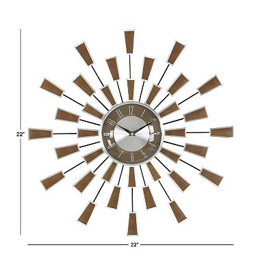 Stella & Eve Sunburst Wall Clock