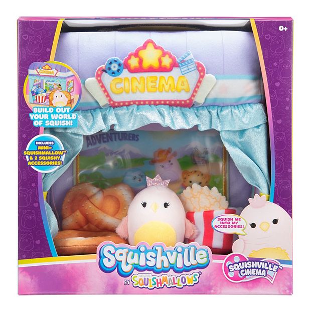 Squishville by Squishmallows Pink Play & Display –