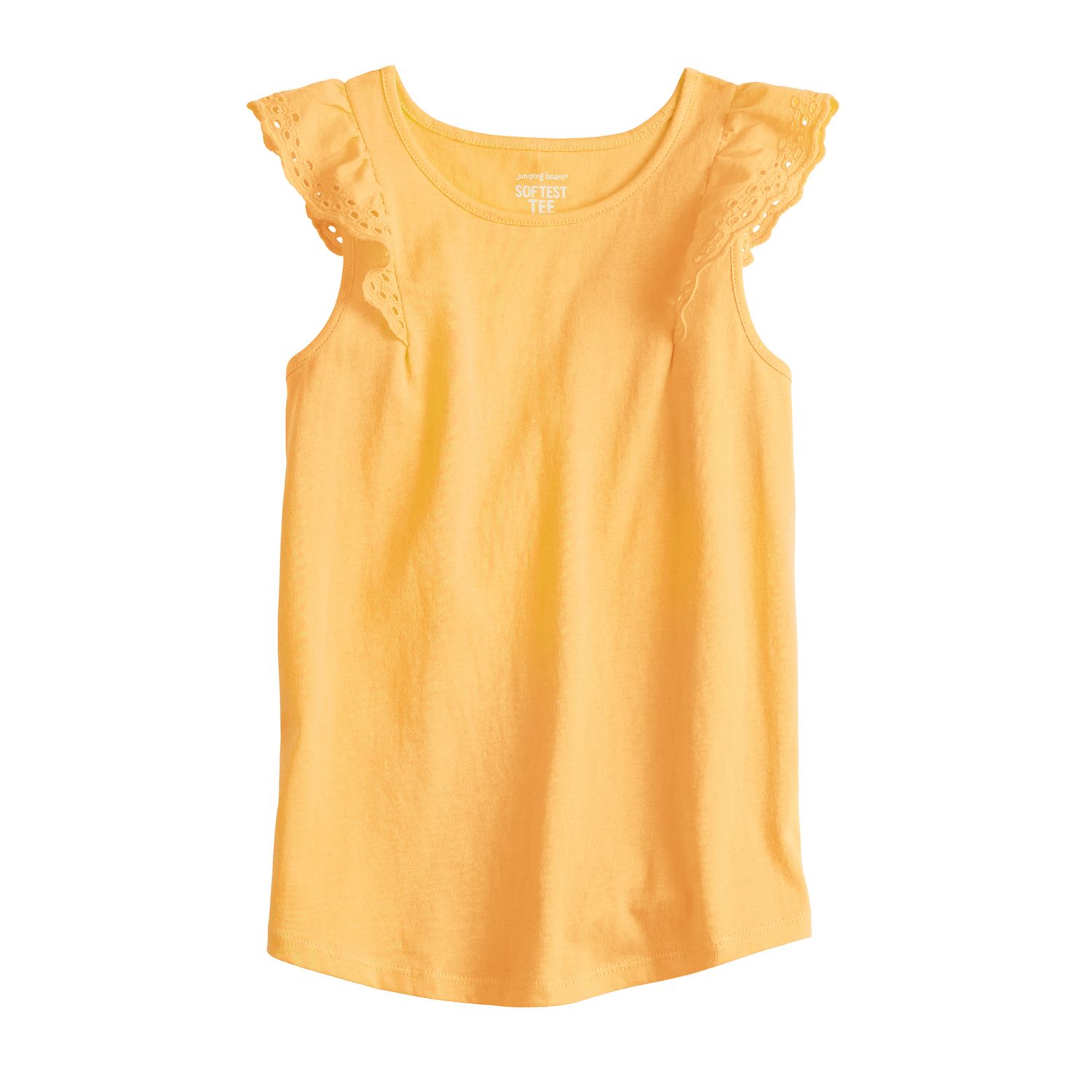 T-shirt Fille Jumping Beans Manches Courtes Rose - Taille 4 Ans (très Bon état)