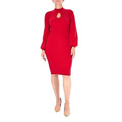 Kohls red sweater store dress