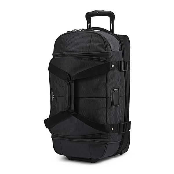 High Sierra Fairlead 22-Inch Drop Bottom Wheeled Duffel Bag
