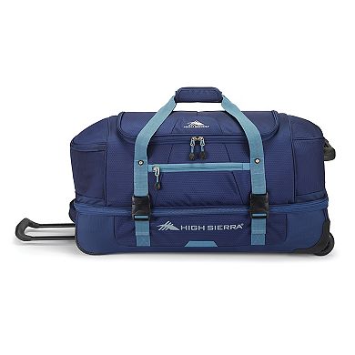 High Sierra Fairlead 28-Inch Drop Bottom Wheeled Duffel Bag