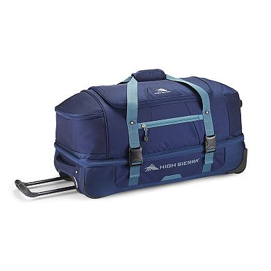 High Sierra Fairlead 28-Inch Drop Bottom Wheeled Duffel Bag