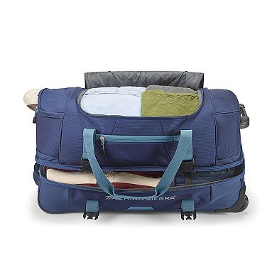 High Sierra Fairlead 28-Inch Drop Bottom Wheeled Duffel Bag
