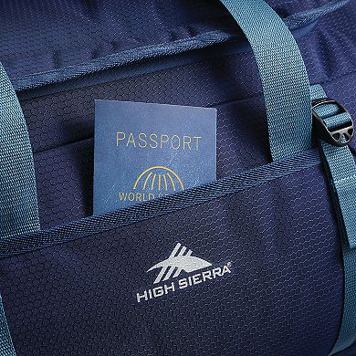 High Sierra Fairlead Travel Convertible Duffel Backpack