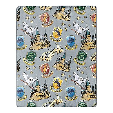 Harry Potter Hedwig Magic Character Hugger Pillow & Silk Touch Throw Set