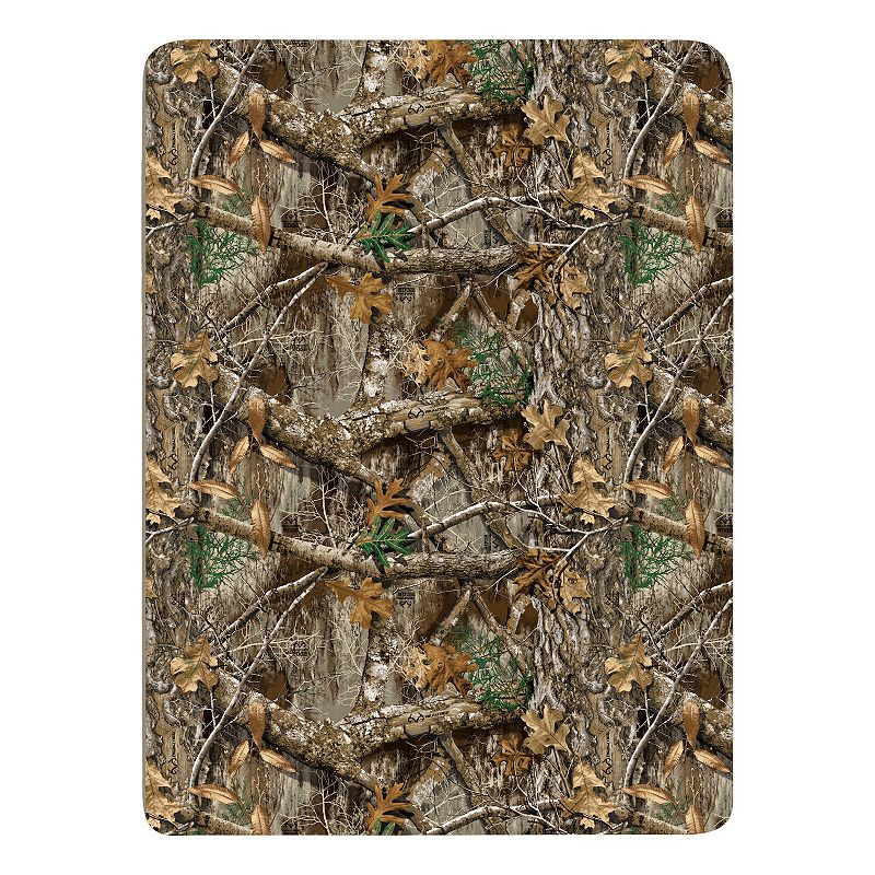 Realtree Edge Camo Throw, Multicolor