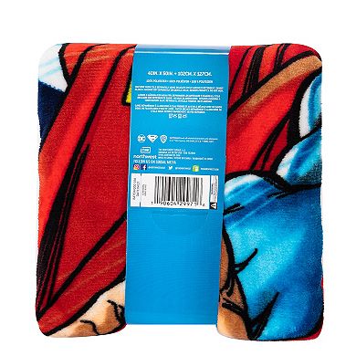 Superman Hero Burst Silk Touch Throw