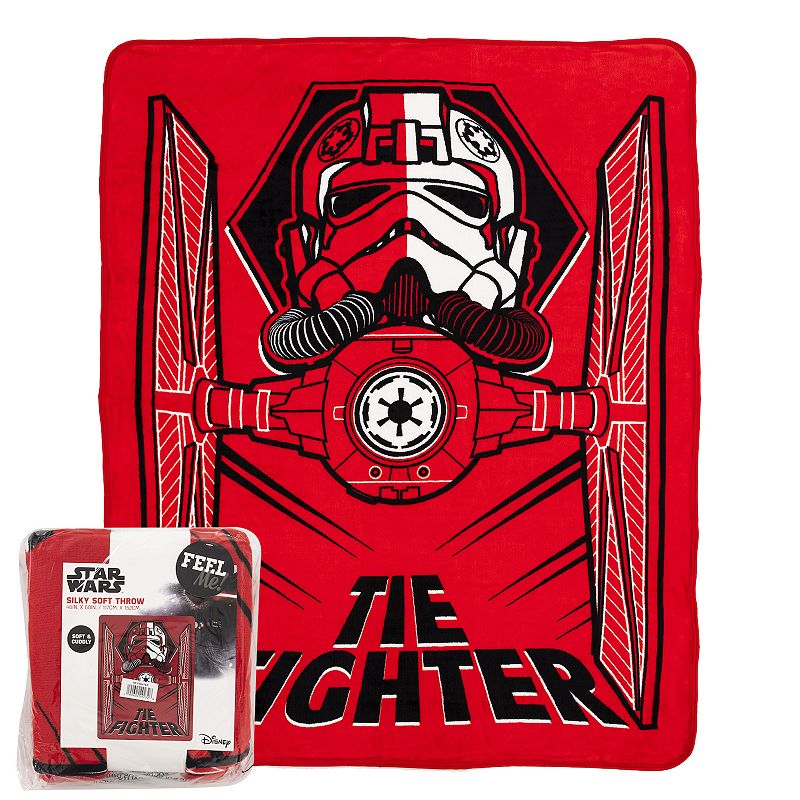 Star Wars Tie Fighter Silk Touch Throw, Multicolor