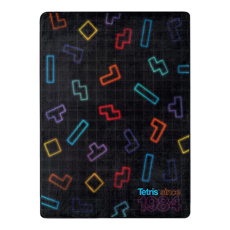 Tetris Since 1984 Silk Touch Throw, Multicolor