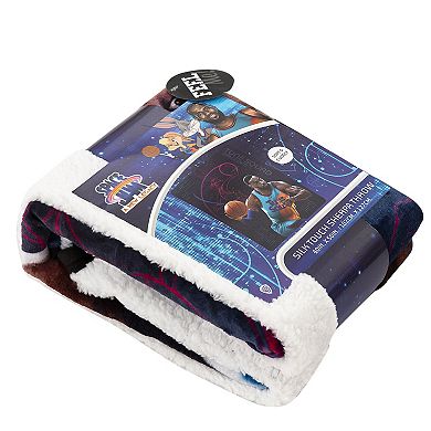 Space Jam 2 Silk Touch LeBron James Sherpa Throw