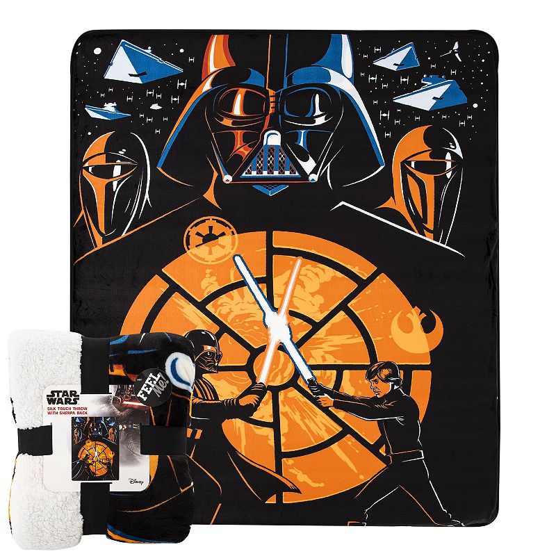 39225869 Star Wars Showdown Oversized Silk Touch Sherpa Thr sku 39225869