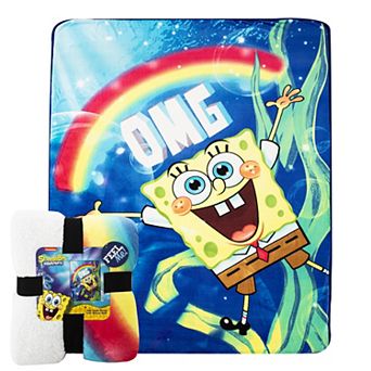 SpongeBob SquarePants OMG Oversized Silk Touch Sherpa Throw
