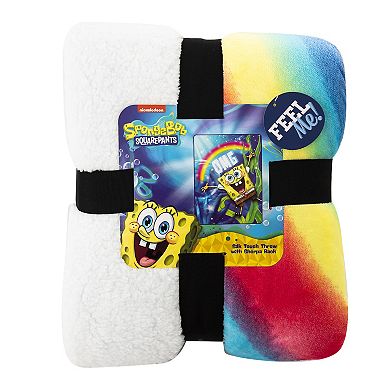 SpongeBob SquarePants OMG Oversized Silk Touch Sherpa Throw