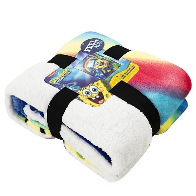 SpongeBob SquarePants OMG Oversized Silk Touch Sherpa Throw