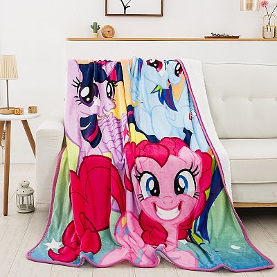 My little pony blanket and pillow best sale