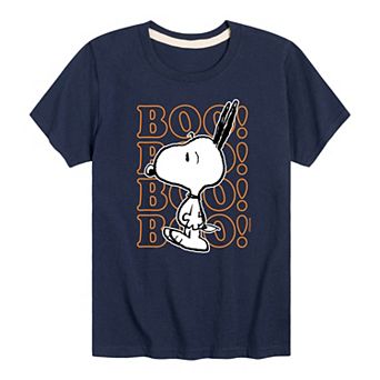 Boys 8-20 Peanuts Snoopy Halloween Boo Tee