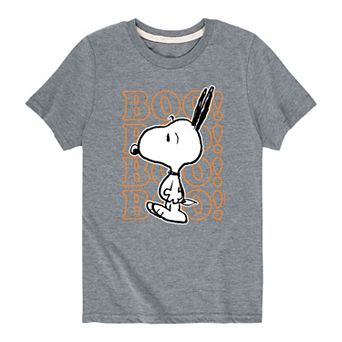 Boys 8-20 Peanuts Snoopy Halloween Boo Tee