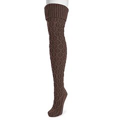 Thin Knit Thigh High Over The Knee Socks 