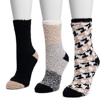 Women's MUK LUKS 3-Pack Cozy Holiday Socks