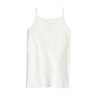 Girls 4-12 Jumping Beans® Essential White Cami Tank Top