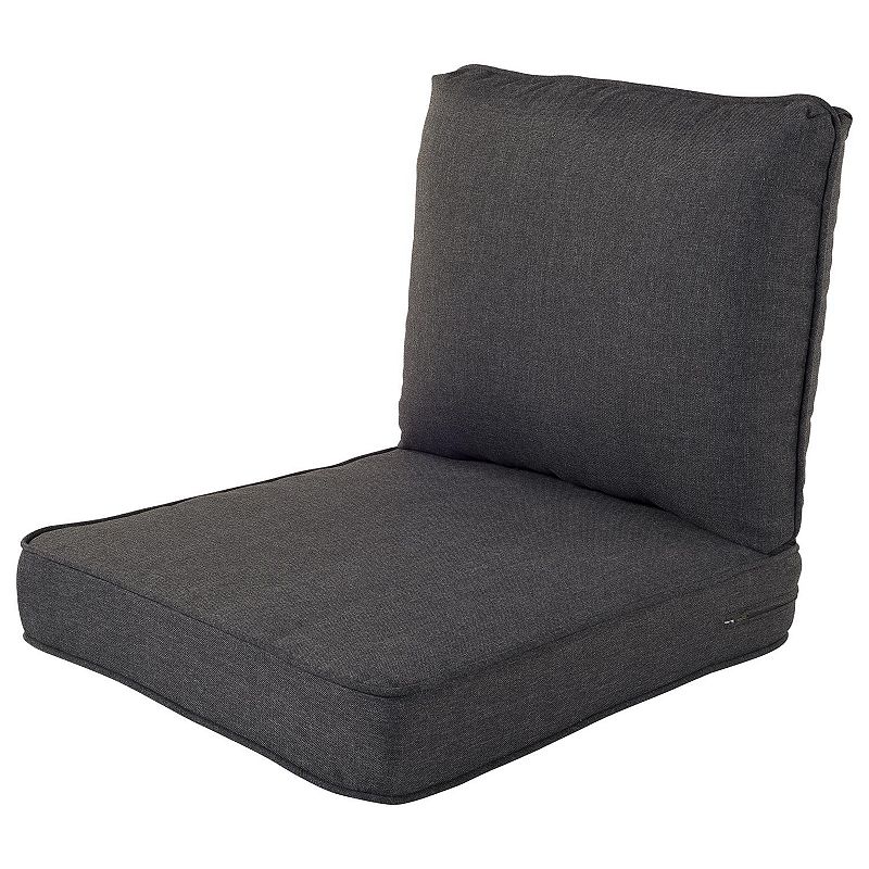Sonoma Goods For Life Cortena Replacement Chair Cushion 2-piece Set, Dark G
