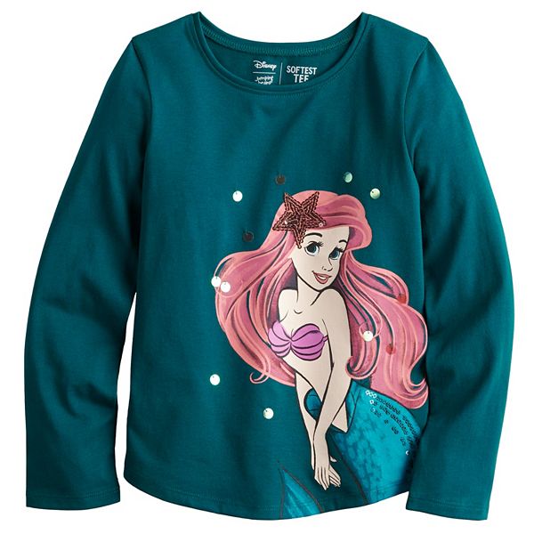 Disney's Ariel Girls 4-12 Long-Sleeve Shirt by Jumping Beans®