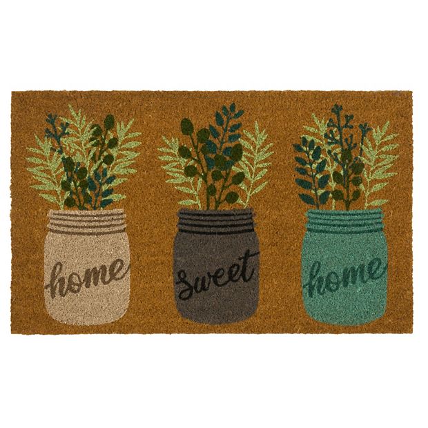 Sonoma Goods For Life® Home Sweet Home 18'' x 30'' Coir Doormat
