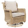 Sonoma Goods For Life Cortena Wicker Swivel Lounge Patio Chair