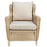 Sonoma Goods For Life Cortena Wicker Lounge Arm Chair