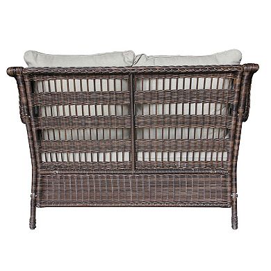 Sonoma Goods For Life Cortena Wicker Patio Loveseat