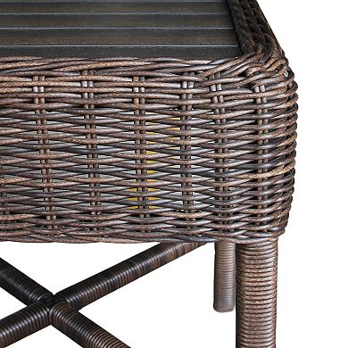 Sonoma Goods For Life Cortena Wicker End Table