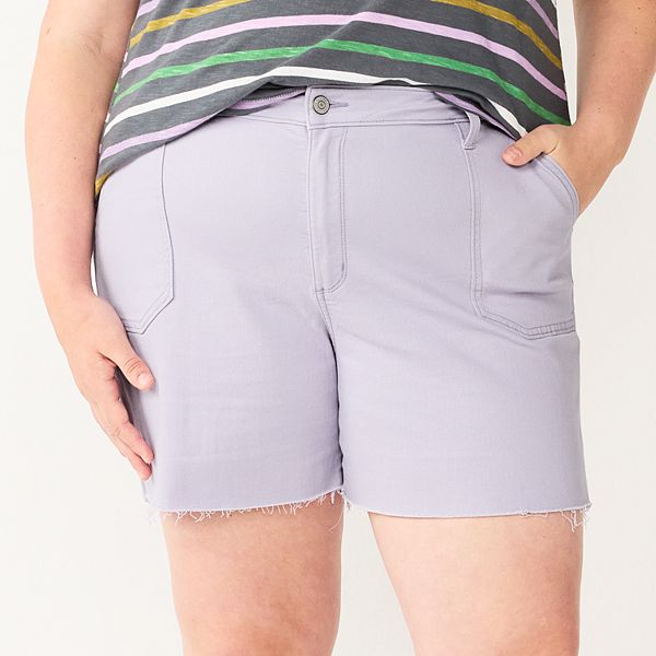 Kohls plus size outlet shorts