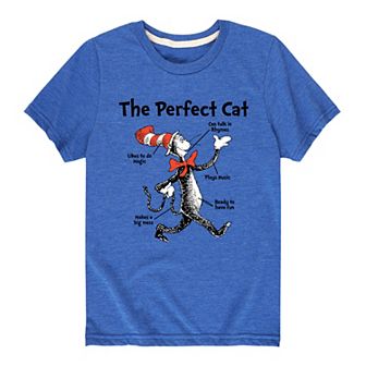 Boys 8-20 Dr. Seuss The Cat In The Hat "The Perfect Cat" Tee