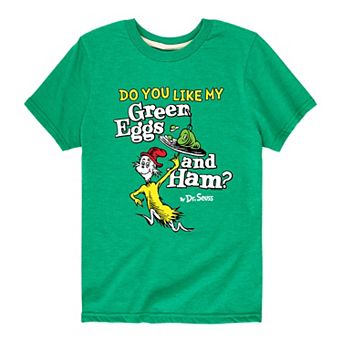 Boys 8-20 Dr. Seuss Green Eggs And Ham Tee