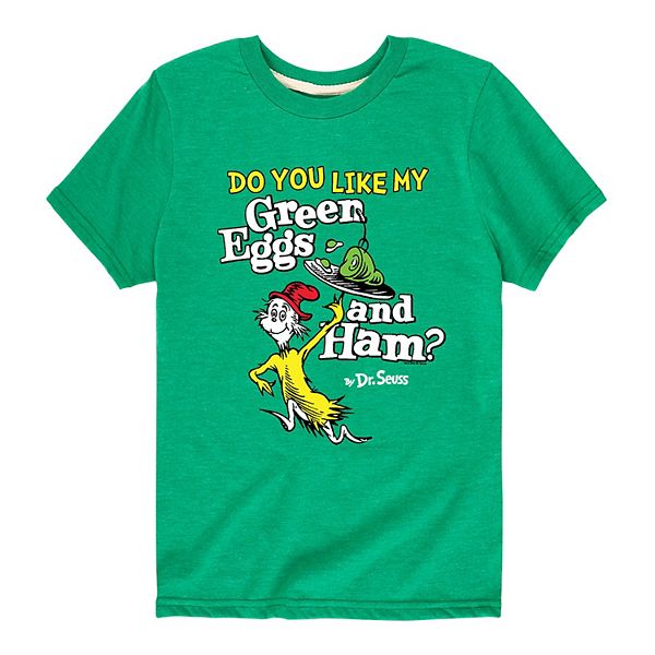 Boys 8 20 Dr. Seuss Green Eggs And Ham Tee