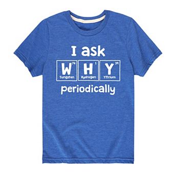 Boys 8-20 I Ask Why Graphic Tee