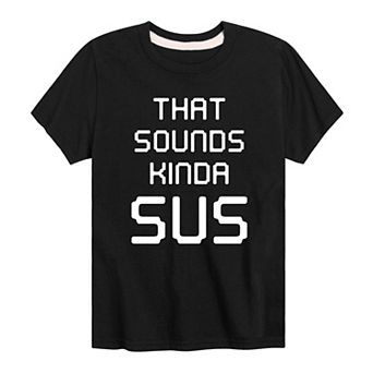 Boys 8-20 Sounds Sus Graphic Tee