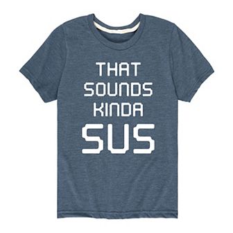 Boys 8-20 Sounds Sus Graphic Tee