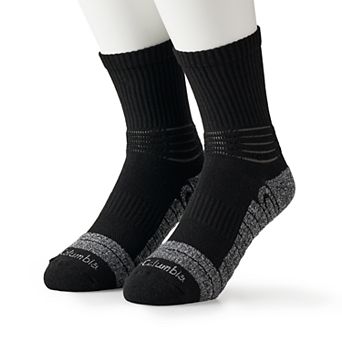 Men's Columbia Active 2-Pack Cropped Crew Socks