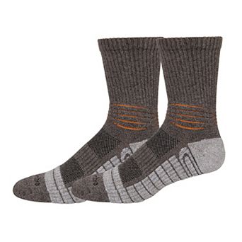 Men's Columbia Active 2-Pack Cropped Crew Socks