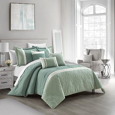 Chic Home Macie Comforter Set with Coordinating Throw Pillows