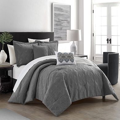 Chic Home Adaline Comforter Set with Coordinating Throw Pillows