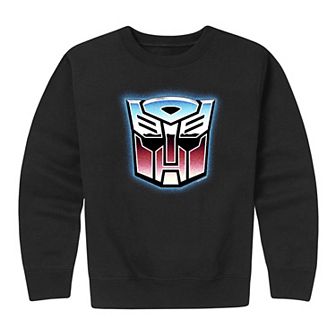 Boys 8-20 Transformers Chrome Crew Fleece Sweatshirt