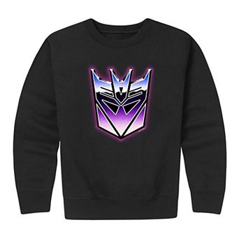 Boys 8-20 Transformers Decepticon Crew Fleece Sweatshirt