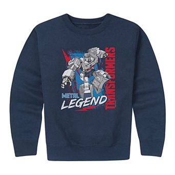 Boys 8-20 Transformers Metal Legend Crew Fleece Sweatshirt