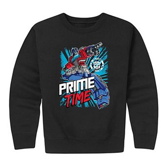 Boys 8-20 Transformers Prime Time Crew Fleece Sweatshirt